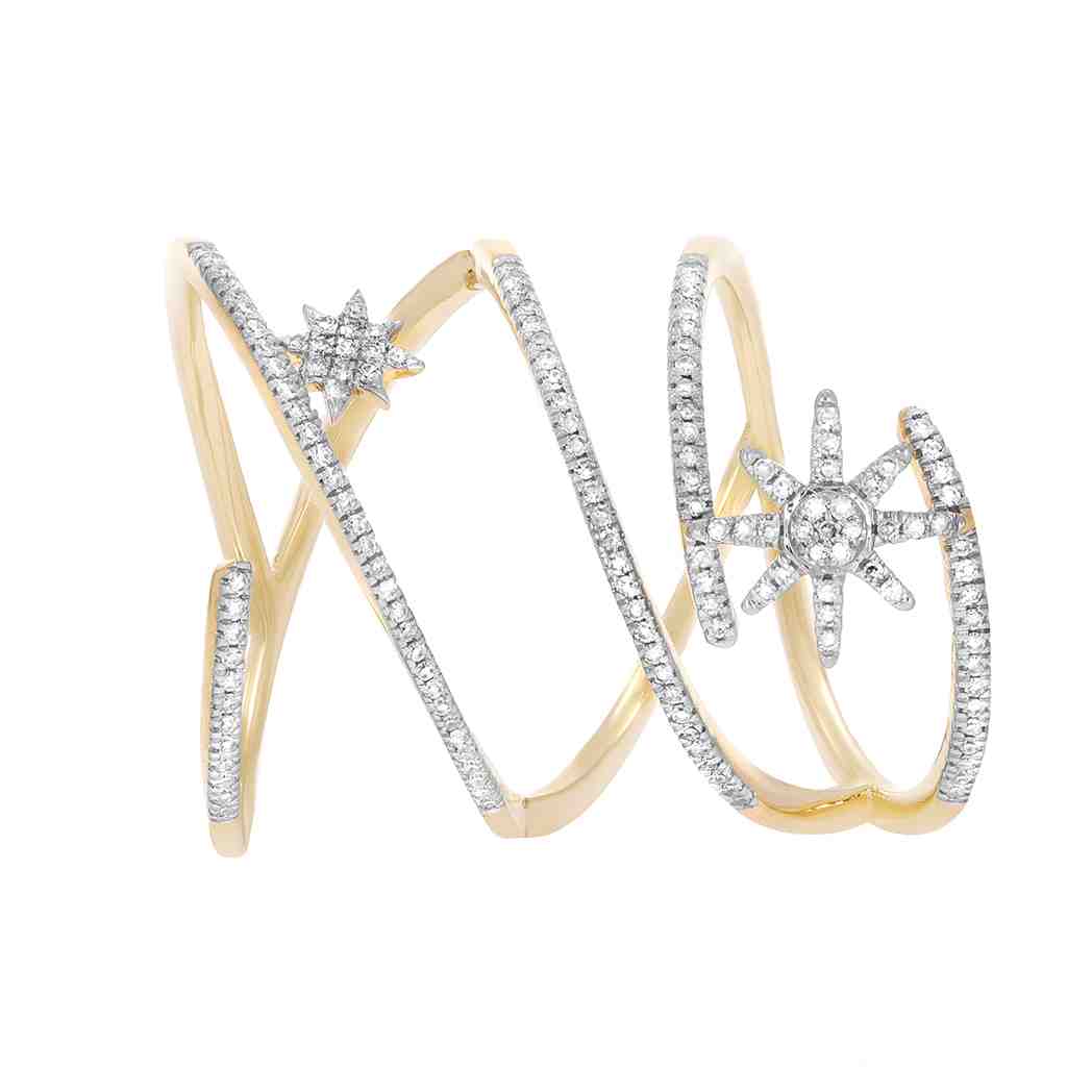 Diamond Paisley Ring LR12238A
